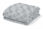 Preview: Plaid / LUGGA /  Grau - 130cm x 180cm 