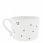 Preview: Bastion Collections Tasse / HEARTS - Allover-Print