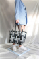 Preview: Handed By Shopper / Color Block - Ecru-Weiß-Mix