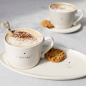 Preview: Bastion Collections Cafe Plate / HELLO to you - Ovale Form