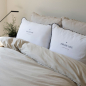 Preview: Bastion Collections Kissen / YOU & ME - kind of perfect/ 50cm x70cm