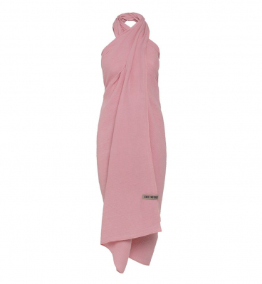 Knit Factory Pareo / XXL Musselinschal- Rosa