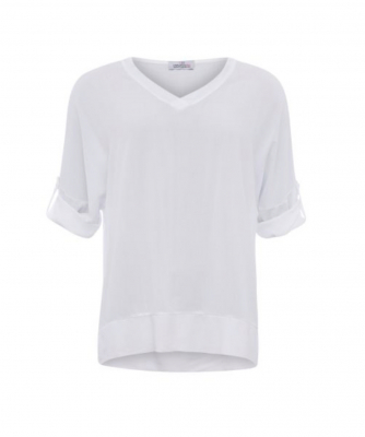 Zwillingsherz Shirt / MEXICO CITY - Weiss - One Size