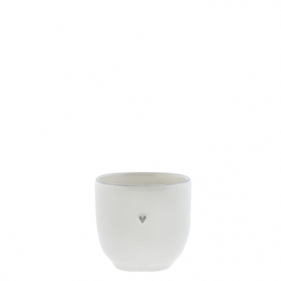 Bastion Collections Eierbecher / Herz - grau