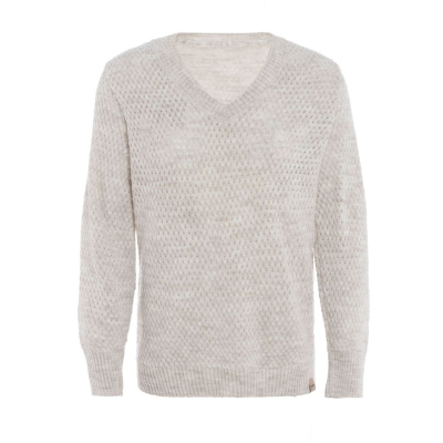 Knit Factory Strickpullover / ILSE / Beige Gr. 36/38