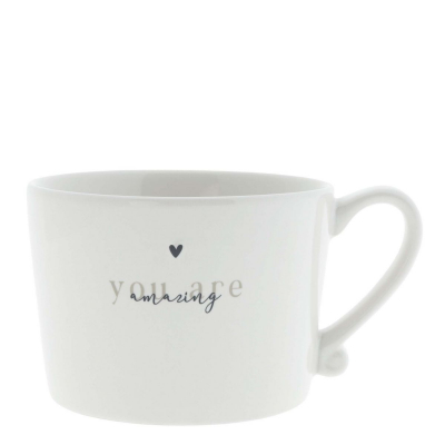 Bastion Collections Tasse / YOU ARE AMAZING/ weiss
