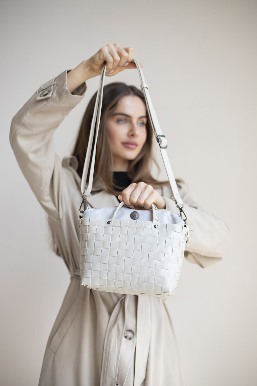 Handed By Crossbody Bag DASH Pale Grey