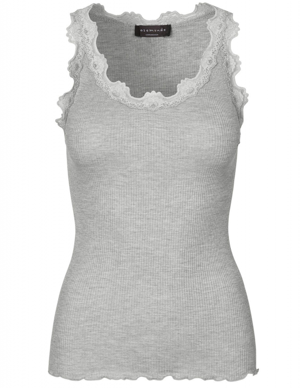 Rosemunde Spitzentop / Babette- Pale Grey