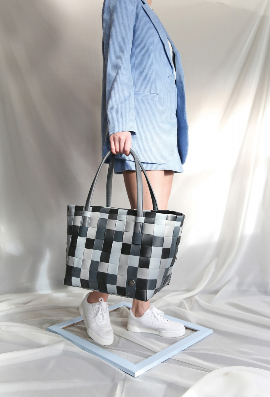 Handed By Shopper / Color Block - Ecru-Weiß-Mix