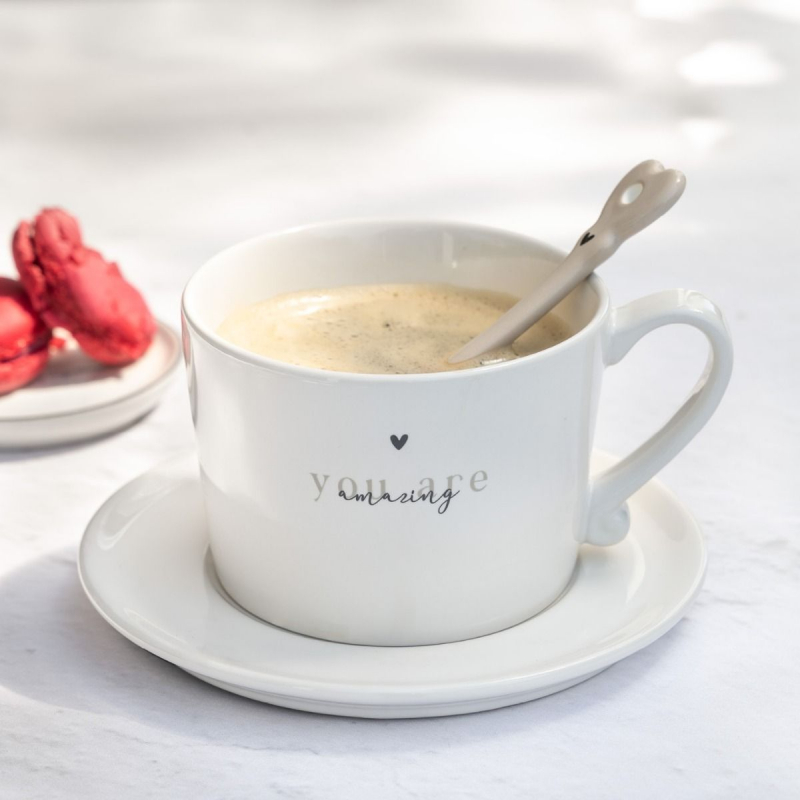 Bastion Collections Tasse / YOU ARE AMAZING/ weiss